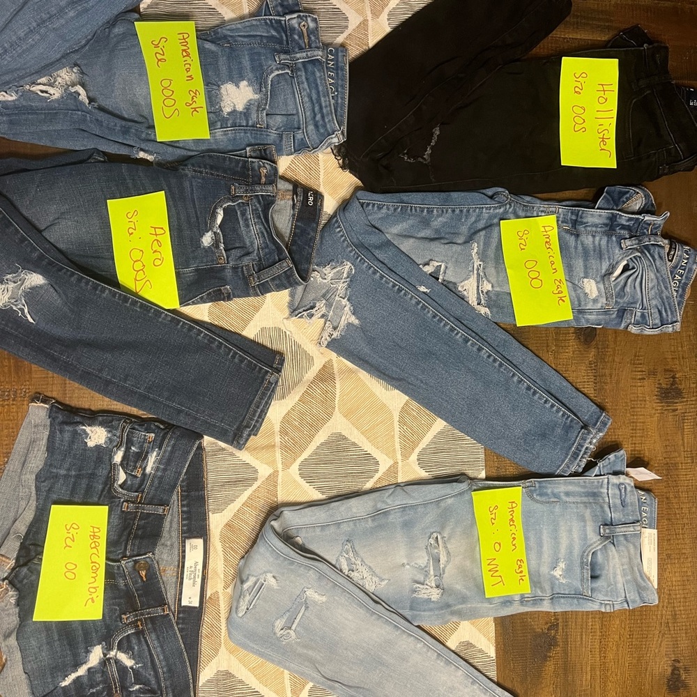 Denim Lot, junior sizes EUC & NWT